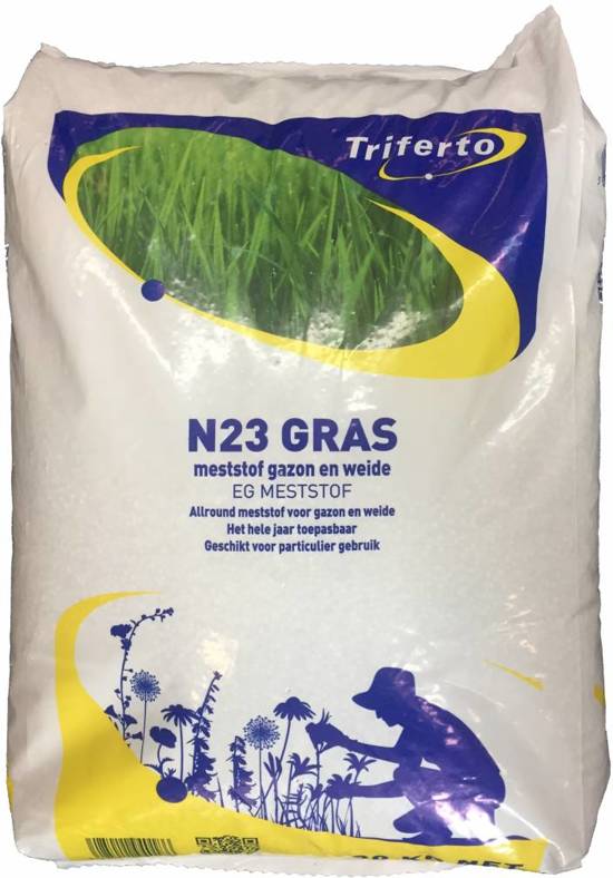 Triferto | Kunstmest N23 Gras | meststof voor grasland en gazon | 20kg