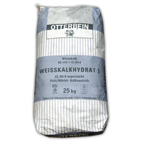 Kalkhydraat - gebluste kalk voor stalhygiëne 25kg