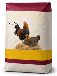 Voerwaarts Foktoomkorrels Krielkippen 2mm 20kg verpakking – kippenvoer voor foktomen
