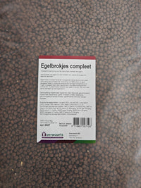 Voerwaarts Egelbrokjes compleet - 8kg - Egelvoer
