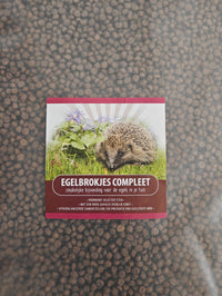 Voerwaarts Egelbrokjes compleet - 8kg - Egelvoer