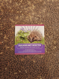 Voerwaarts Egelvoer met insecten - 8kg - speciaal samengesteld egelvoer