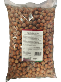 Hazelnoten in dop 5 kg | hele hazelnoten | Eekhoornvoer | Papagaaienvoer | 5kg
