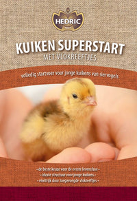 Hedric | Kuiken Superstart | Kuikenvoer |  speciale mengeling voor kuikens vanaf de eerste dag | 10kg