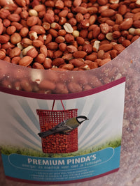 Gepelde pinda's voor tuinvogels - energierijk vogelvoer met 49% vet - Voerwaarts 10kg