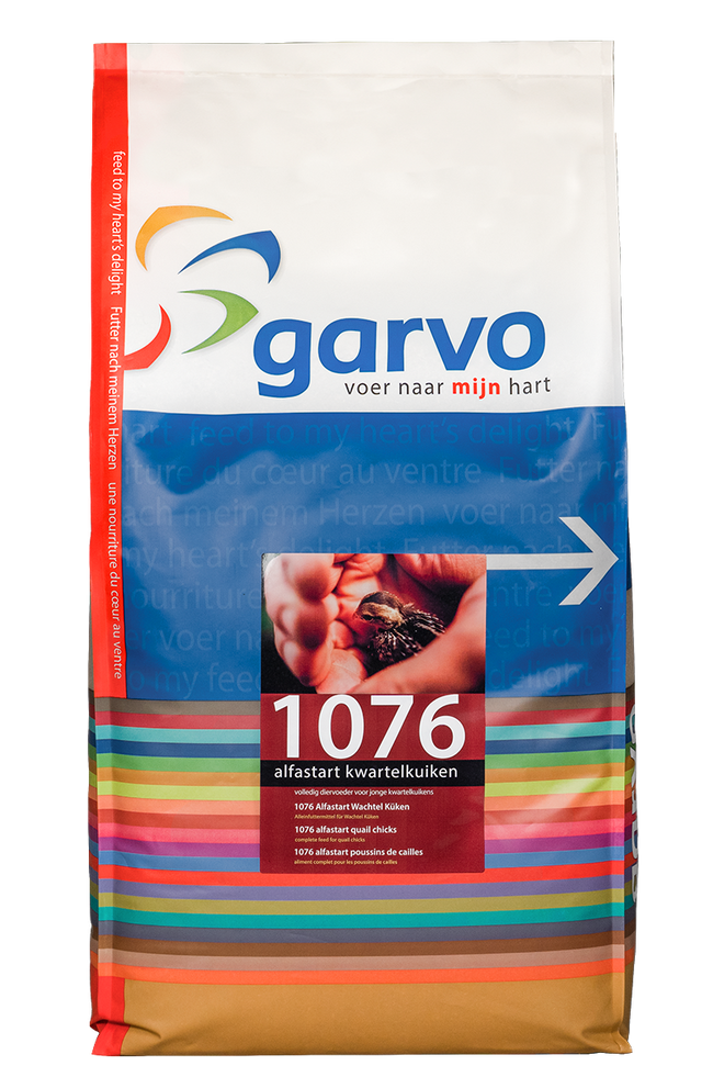 Garvo | Alfastart kwartelkuikens 1076 16kg