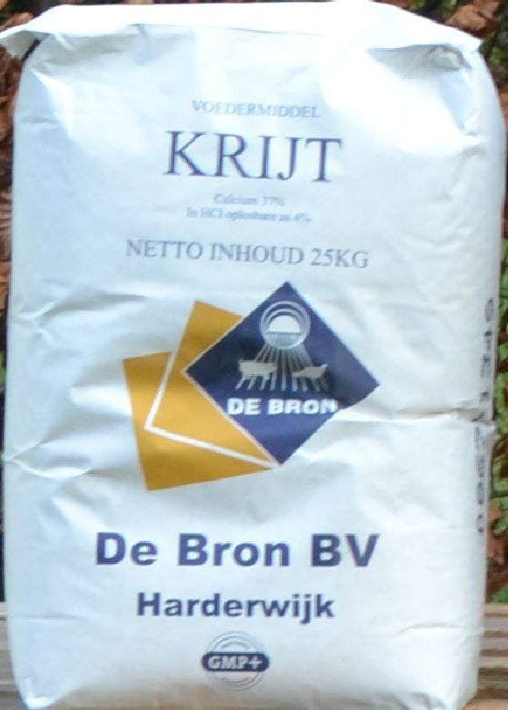 Krijt | Kalk | Voederkrijt | 25kg