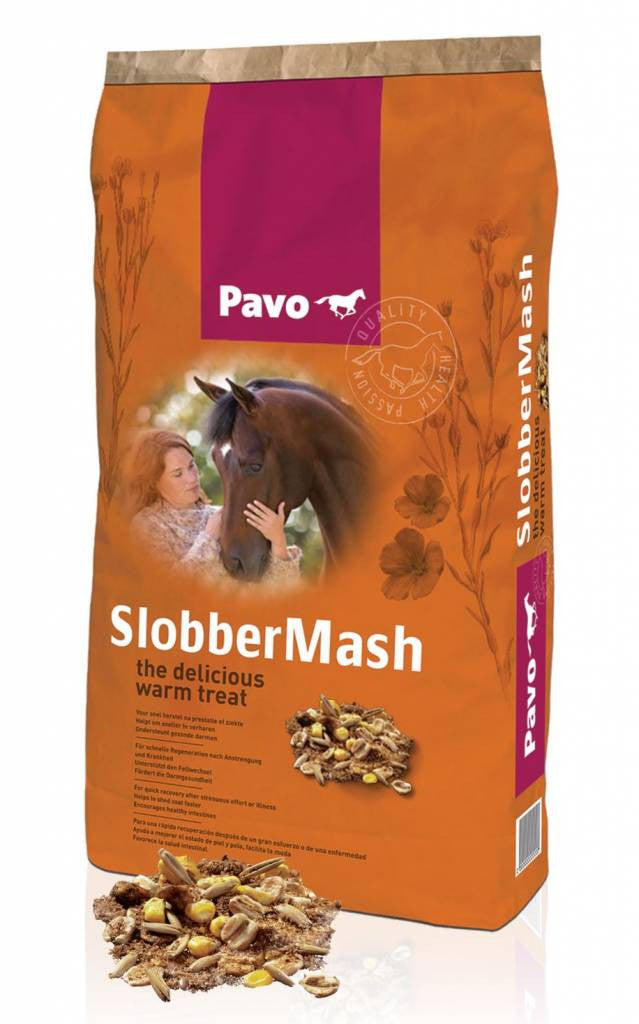 Pavo | SlobberMash met lijnzaad | 15kg